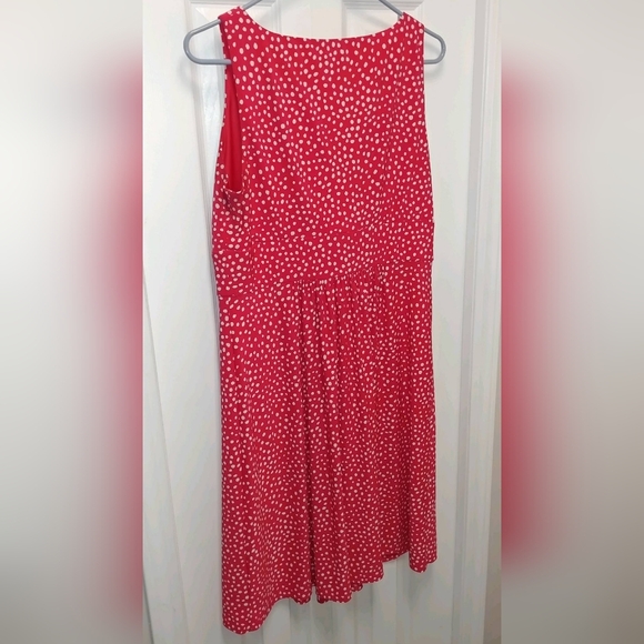 Chaps sleeveless polka-dot dress - Picture 7 of 9